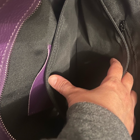 Gorgeous purple tote / handbag - Picture 4 of 12